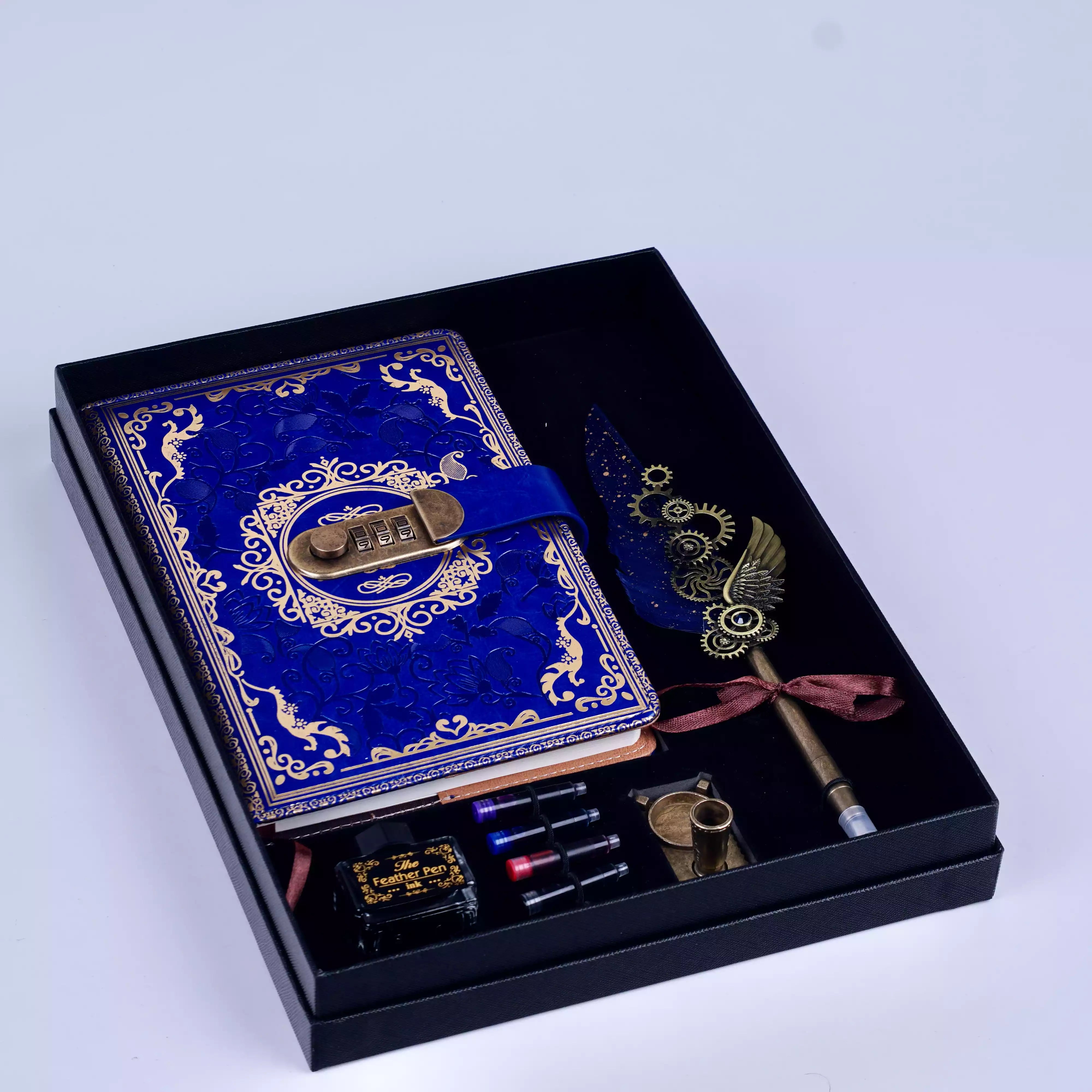 Coffret Notebook 5PCS Harry Potter – Journal Magique avec Plume    HU13109
