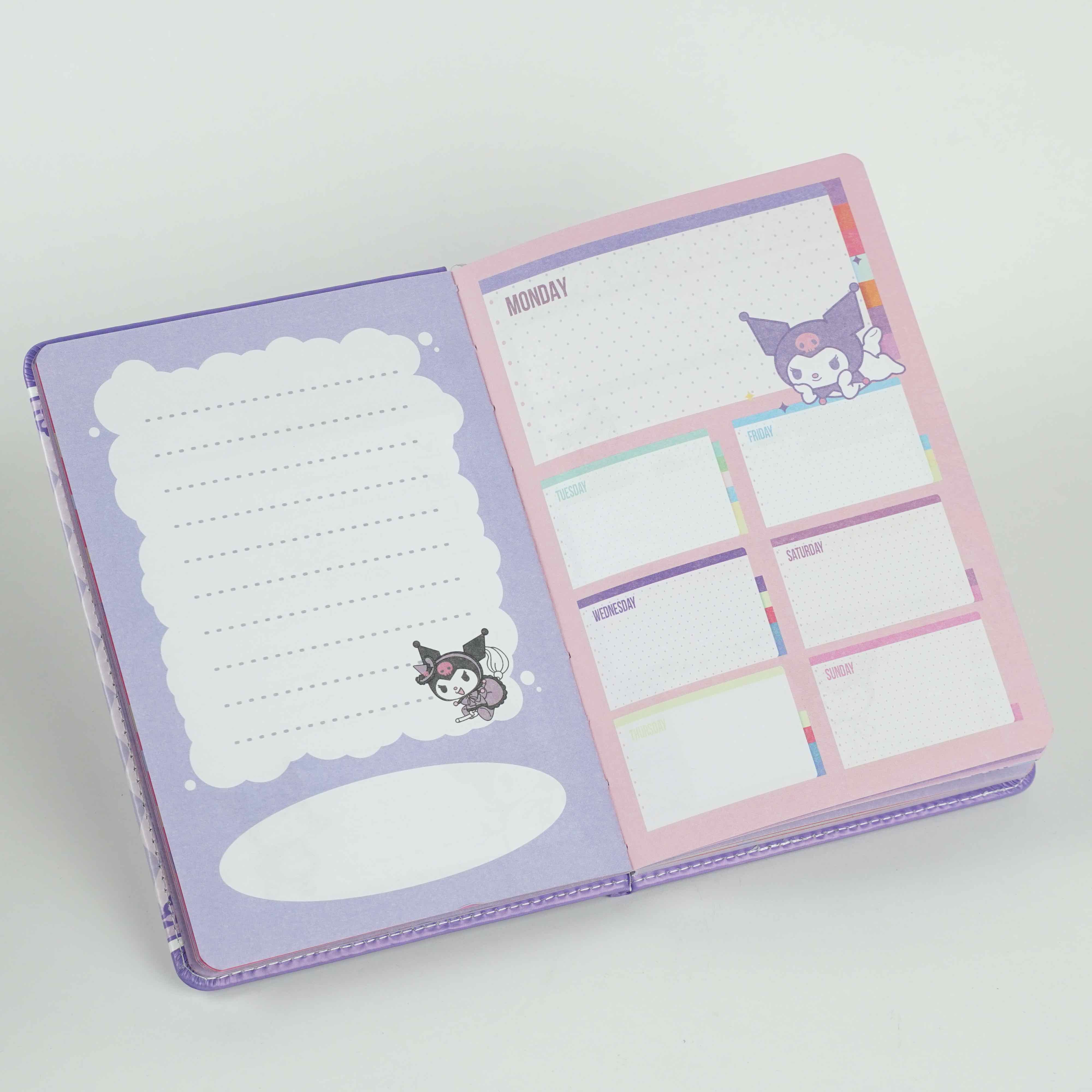 Notebook enfant Kuromi – Carnet scolaire illustré