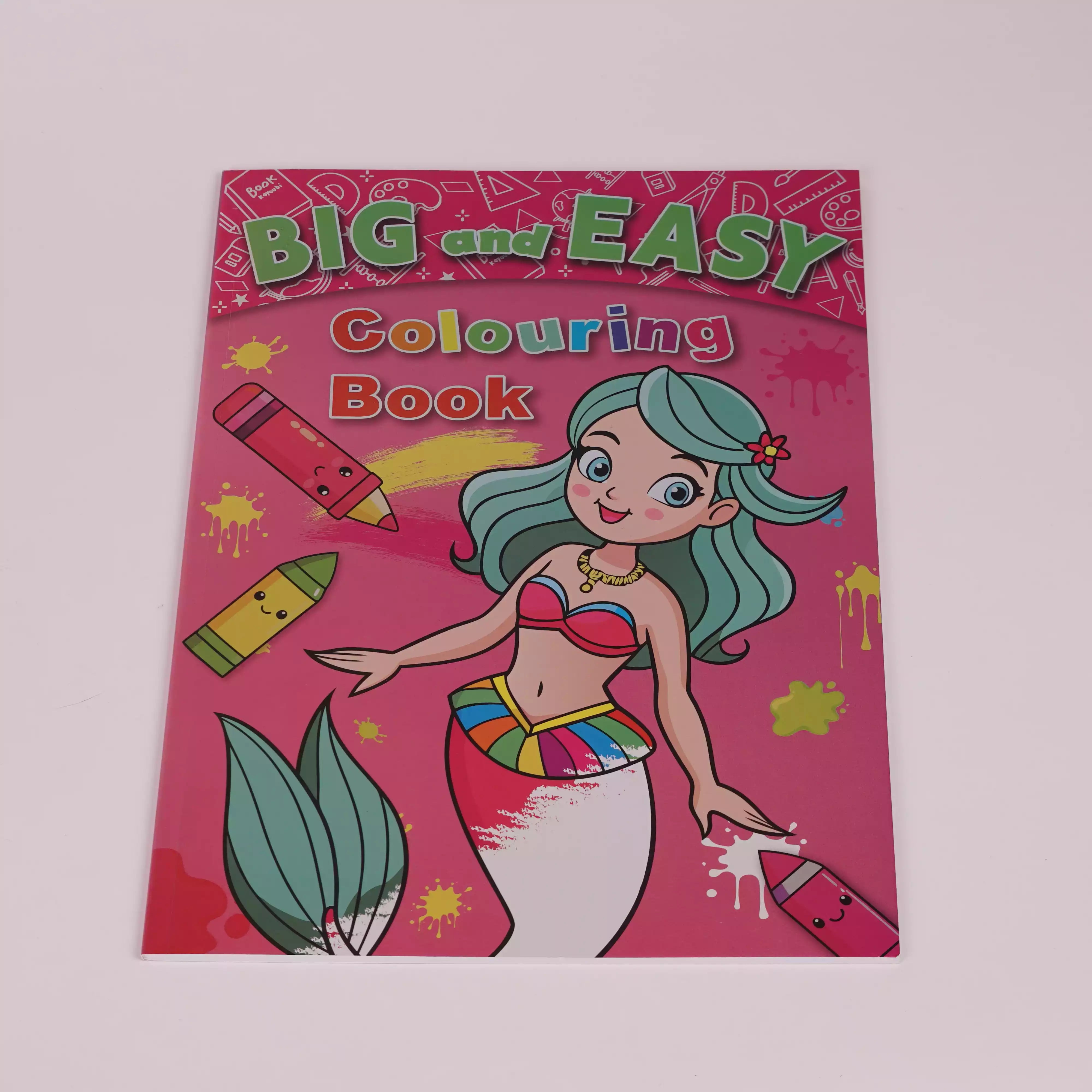 Coloring Book Big & Easy – Grand Livre de Coloriage Facile   HU13160