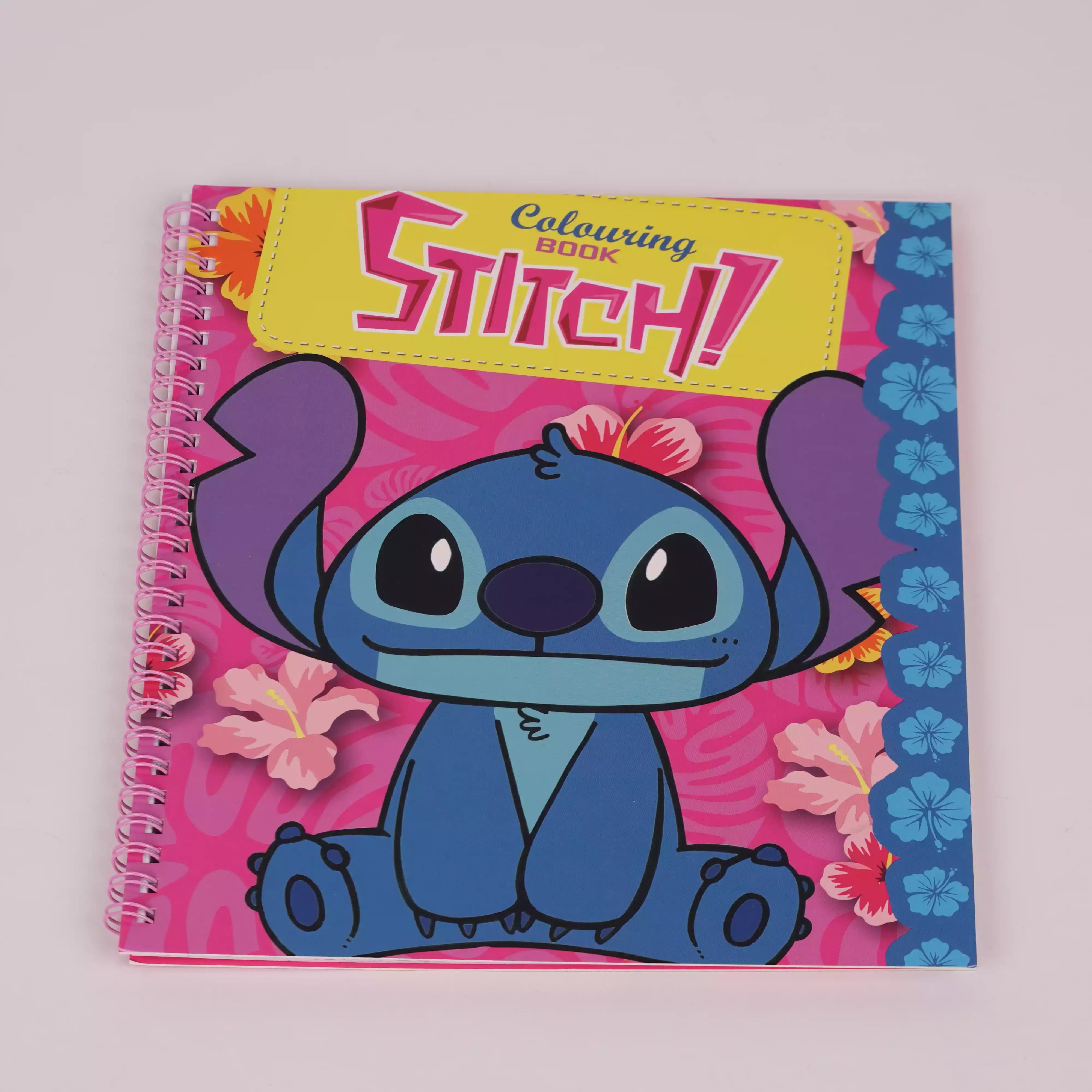 Sketching & Coloring Book Stitch – avec Feutres HU13141
