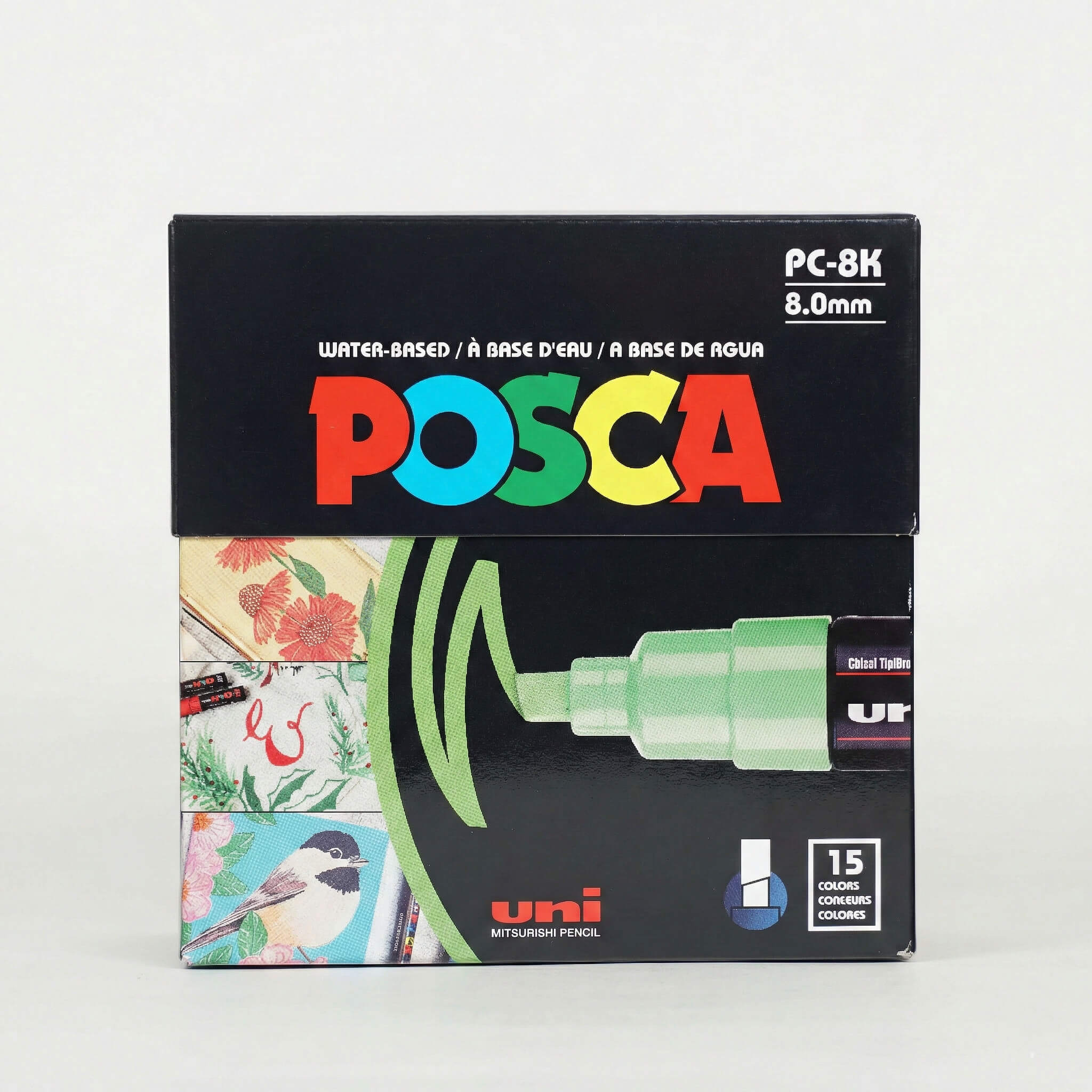 Feutres Posca – Pack de 15 Couleurs HU01226