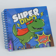 Notebook Spiral Super Dino & Siren – Cahier Fantaisie
