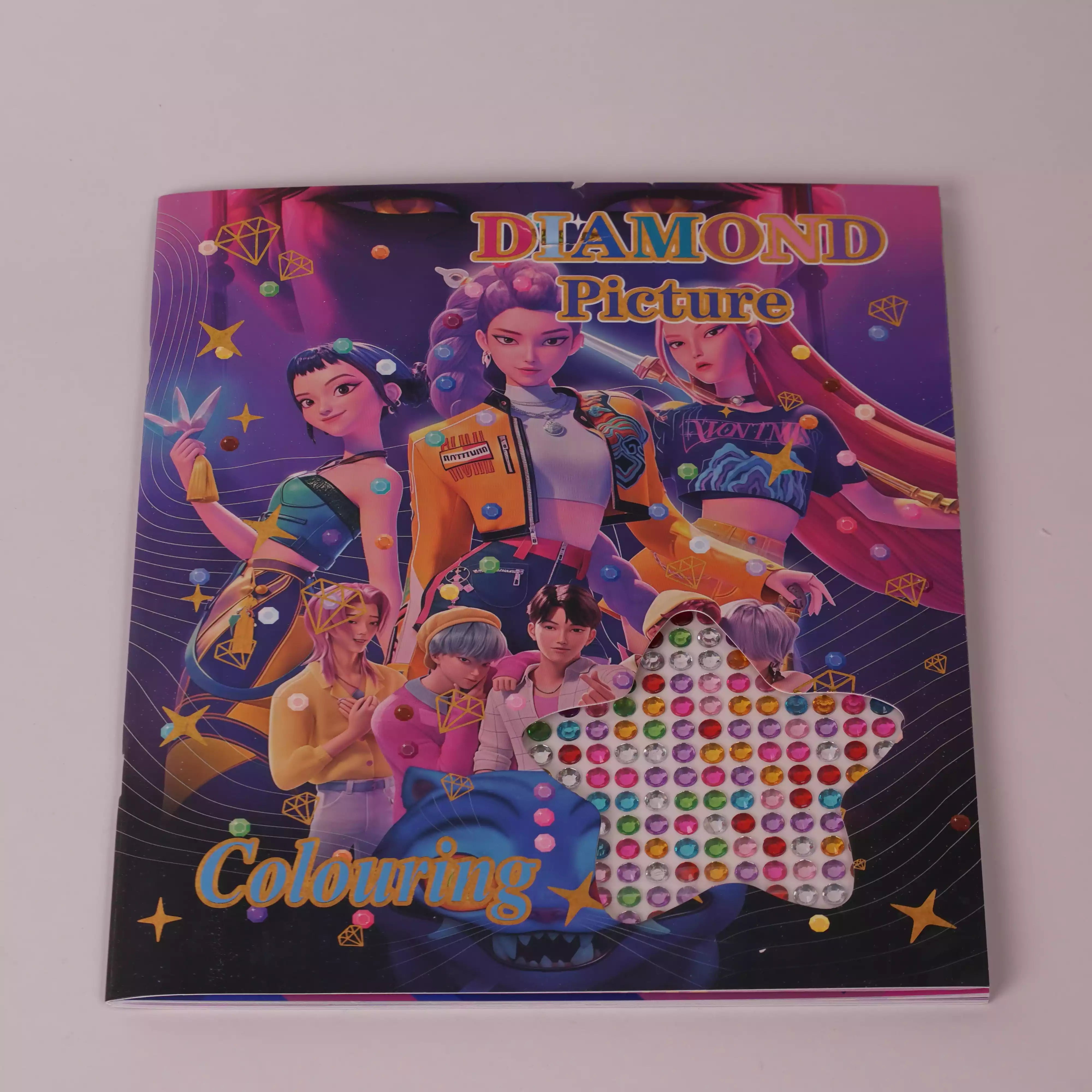 Diamond Painting Coloring – K-Pop, Princesse & Bambi