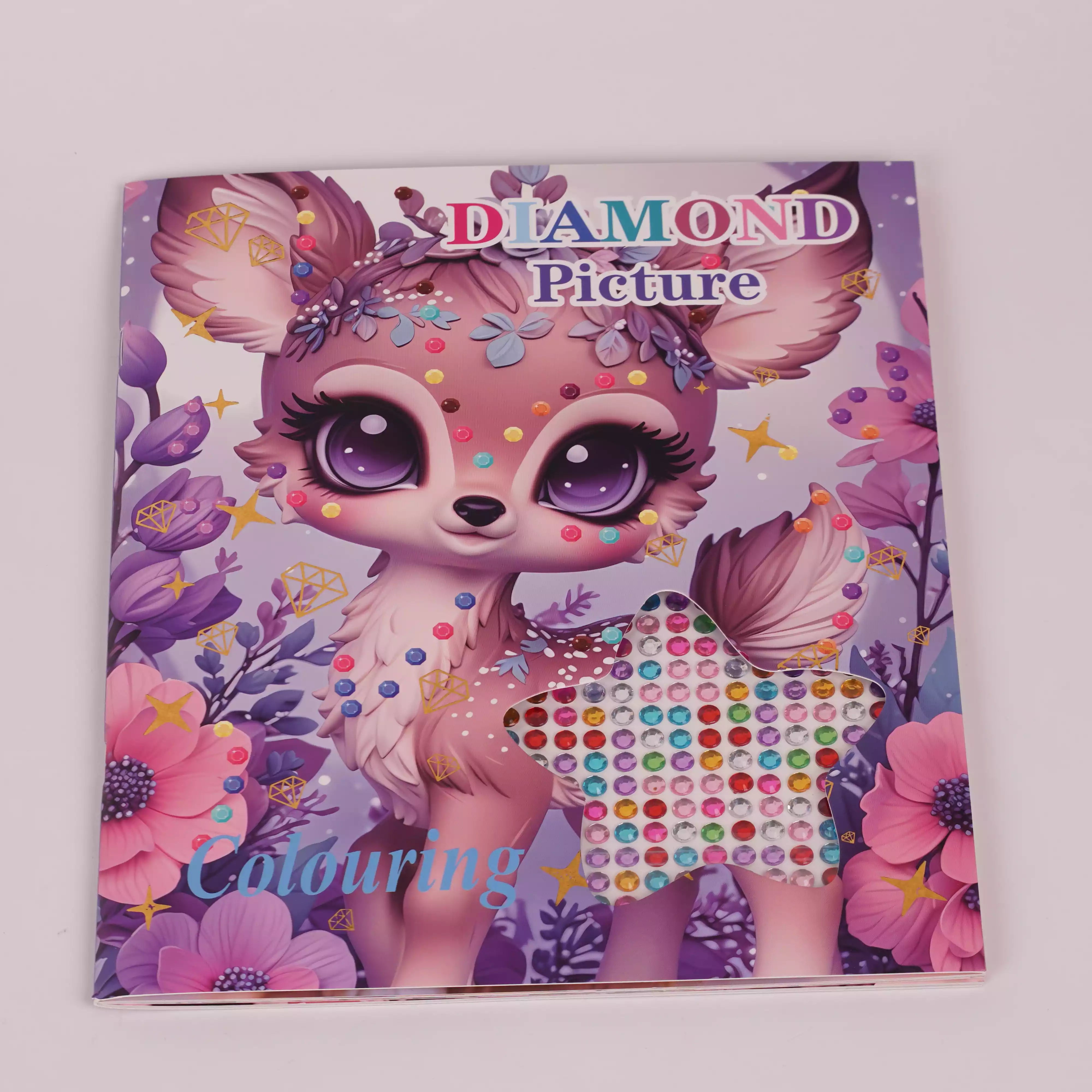 Diamond Painting Coloring – K-Pop, Princesse & Bambi