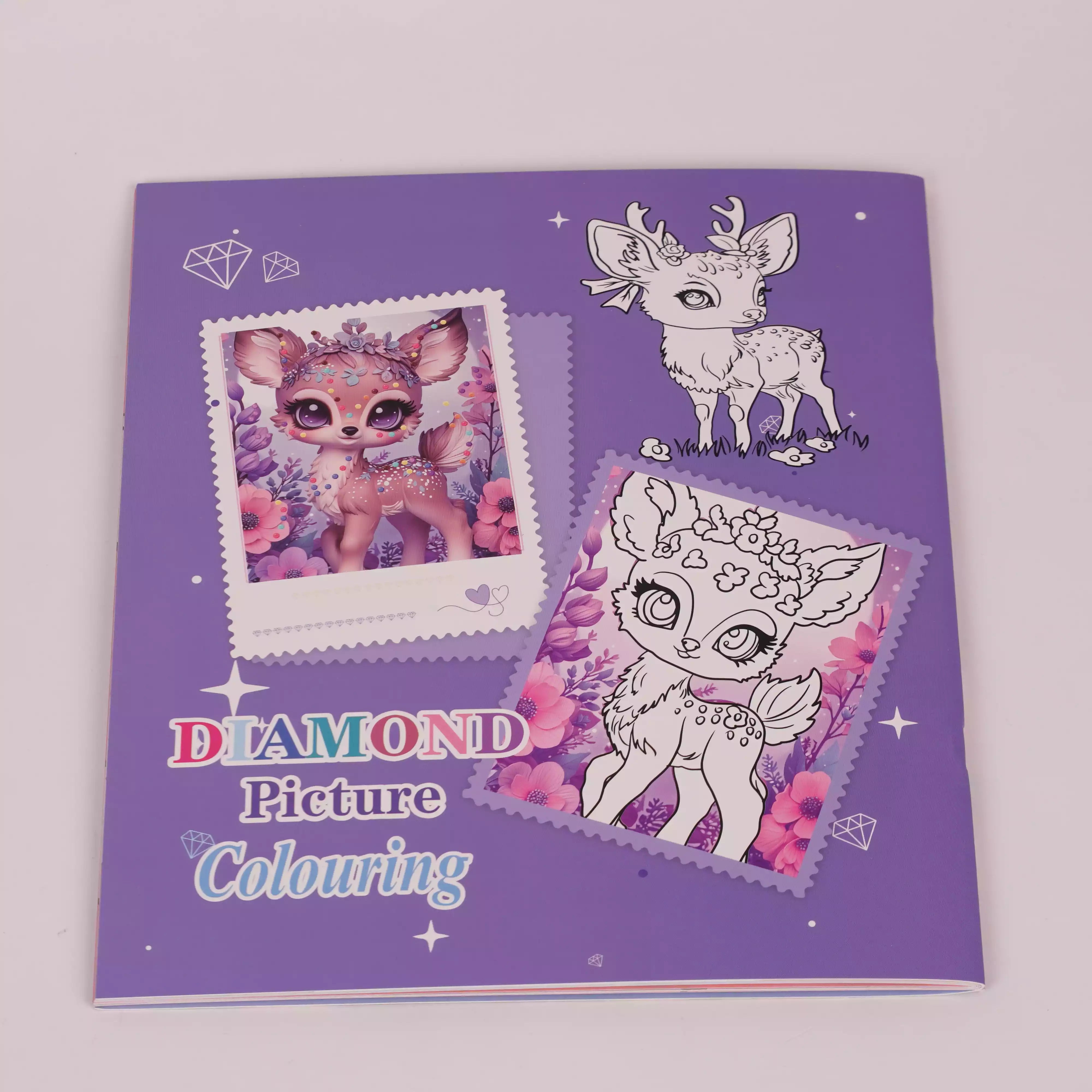 Diamond Painting Coloring – K-Pop, Princesse & Bambi