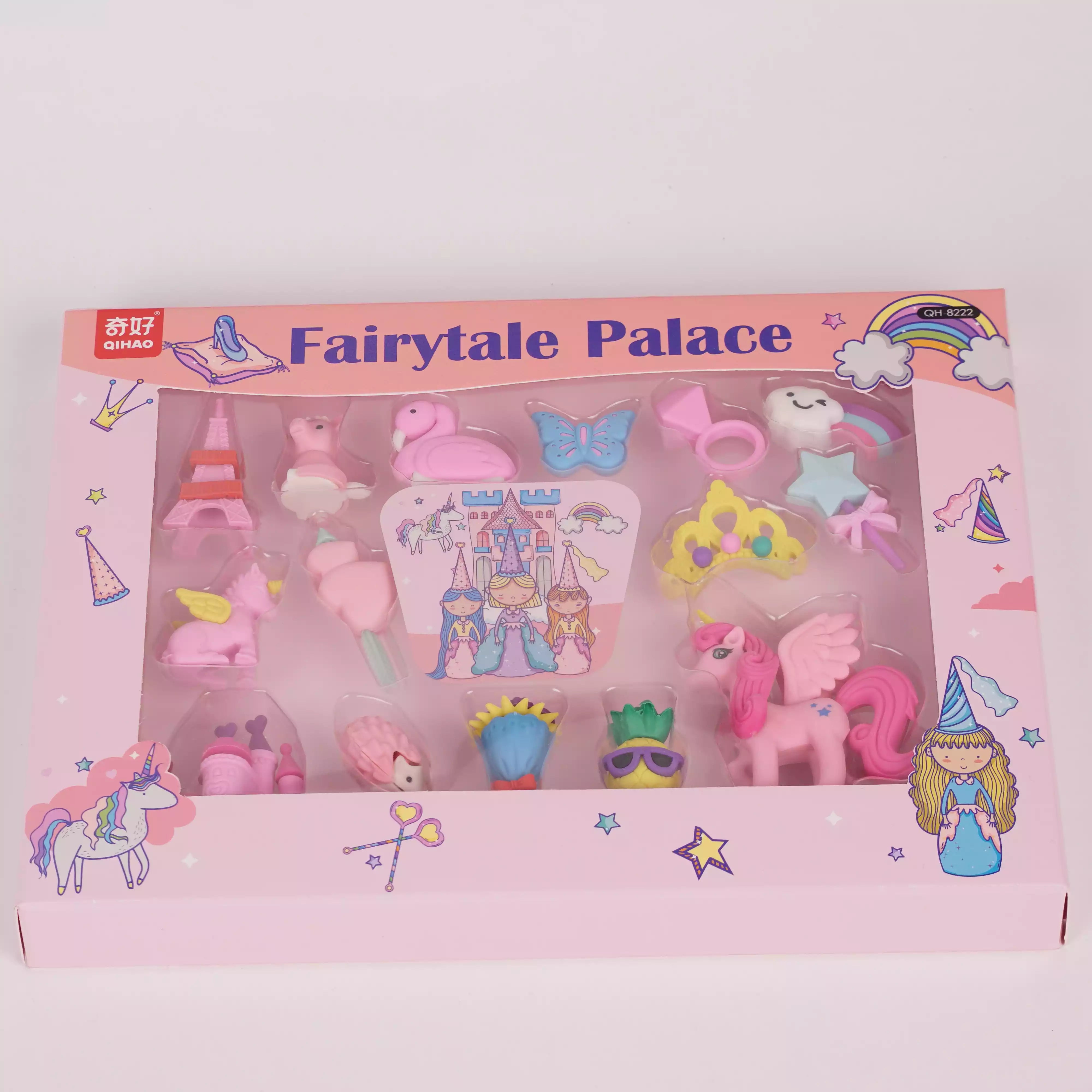 Set de Gommes Fantaisie – Dinosaur, Space Explorer, Ocean Park & Fairytale Palace