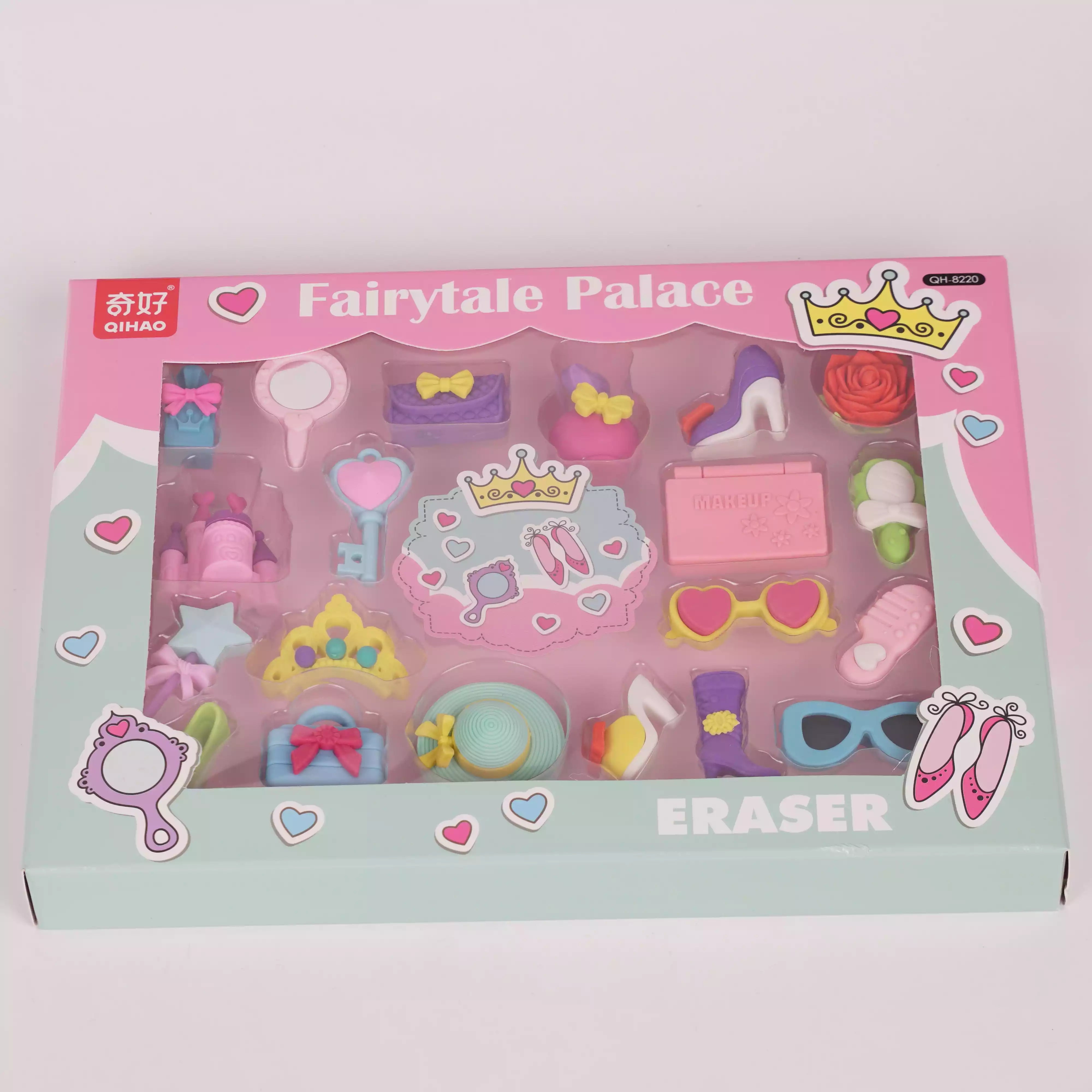 Set de Gommes Fantaisie – Dinosaur, Space Explorer, Ocean Park & Fairytale Palace