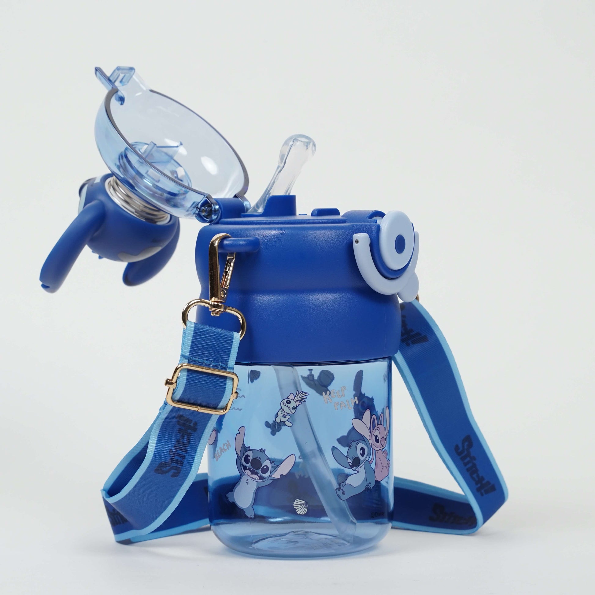 Gourde Stitch 600 ml avec Tête Mobile HugeKoom