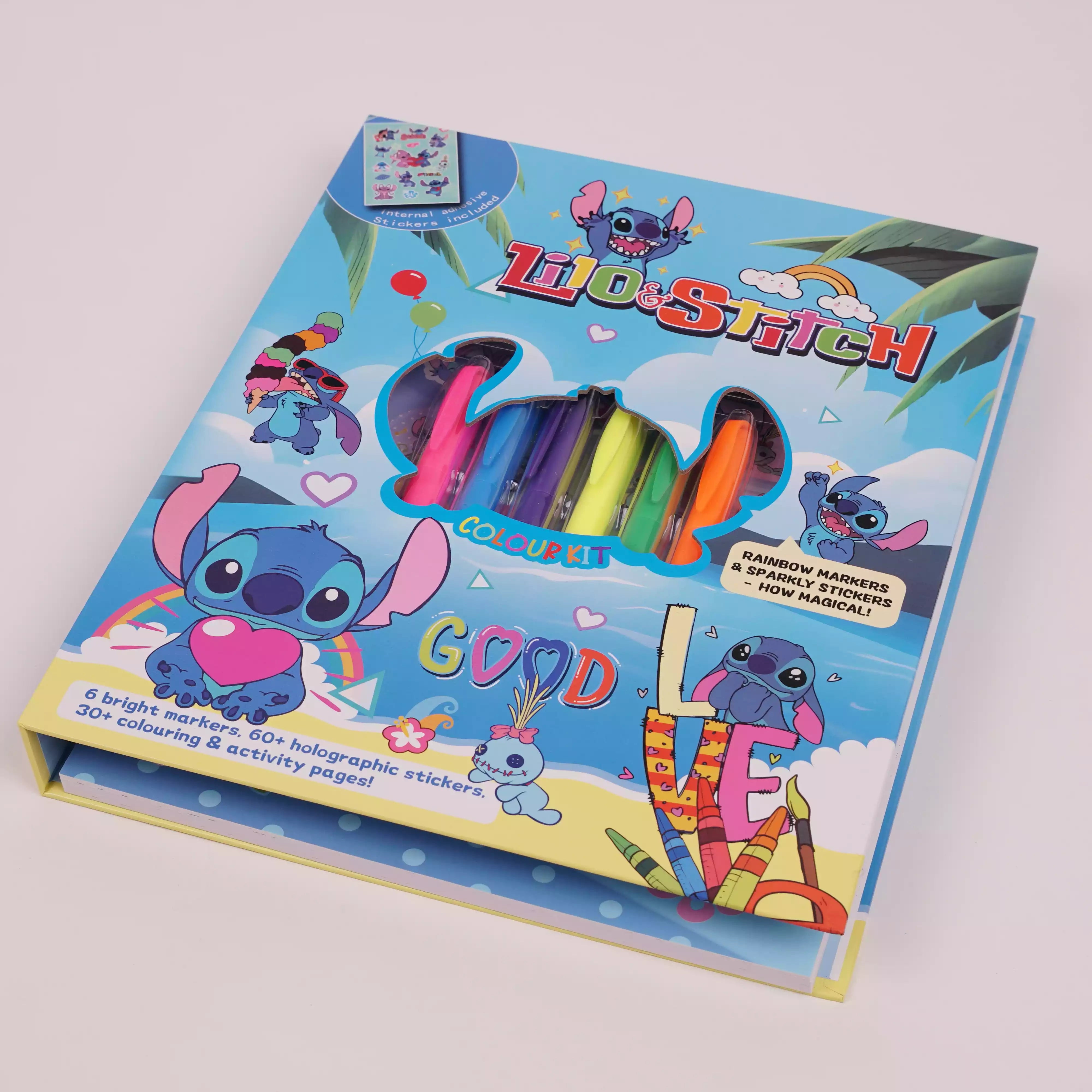 Colouring Book avec Feutres – Kit Créatif Complet pour Enfants