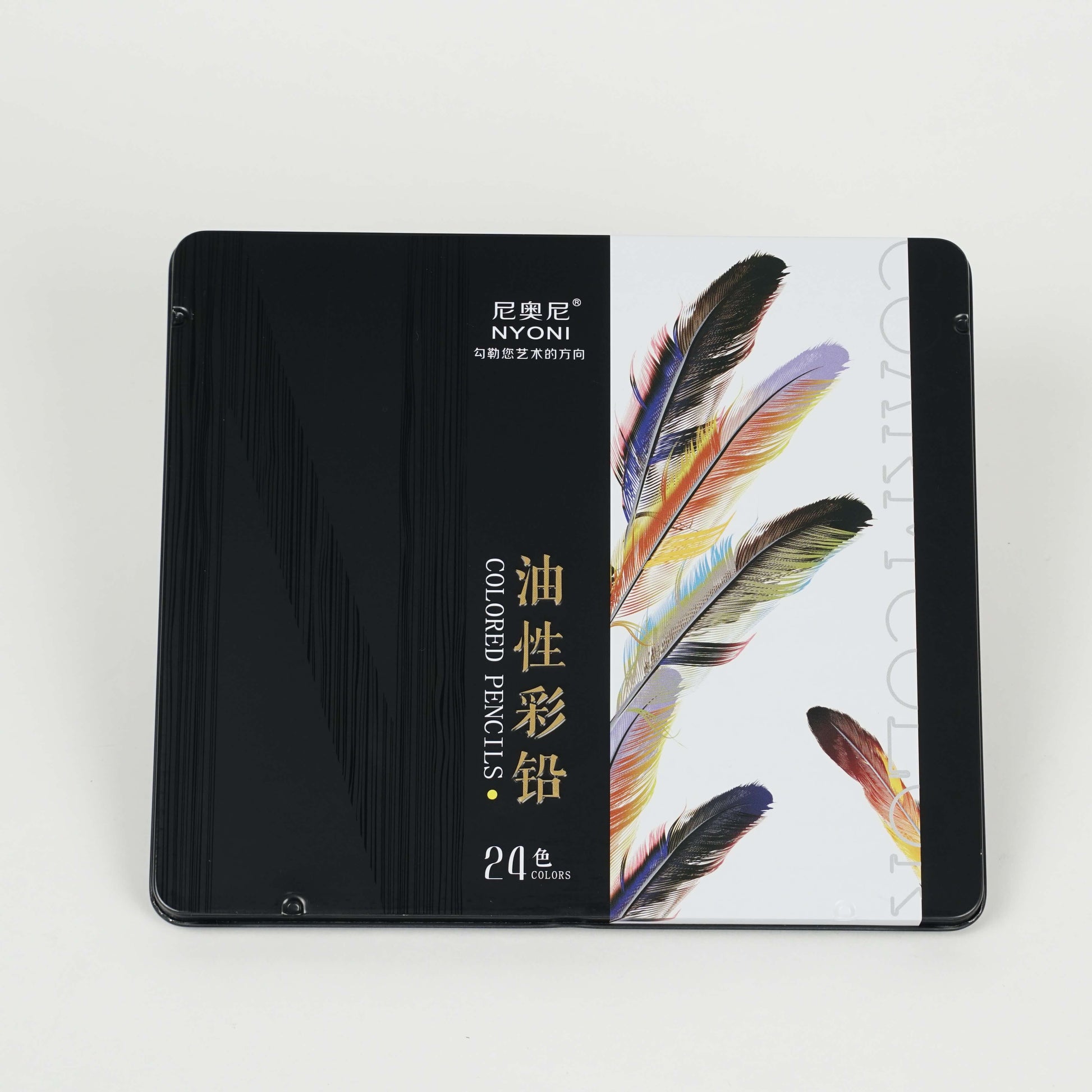 Crayons de Couleur COARM COLOR NYONI – Boîte de 24 couleurs HugeKoom