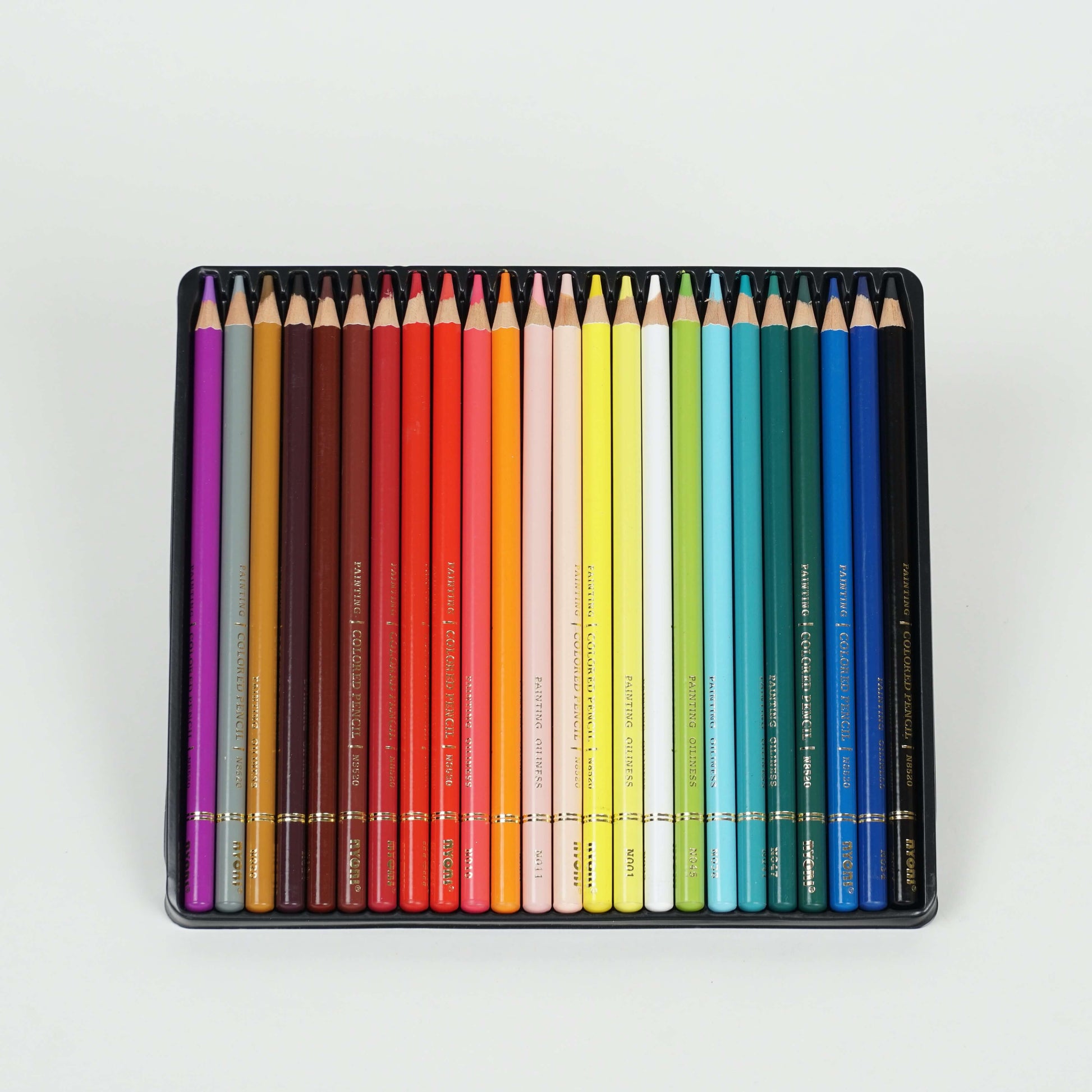 Crayons de Couleur COARM COLOR NYONI – Boîte de 24 couleurs HugeKoom