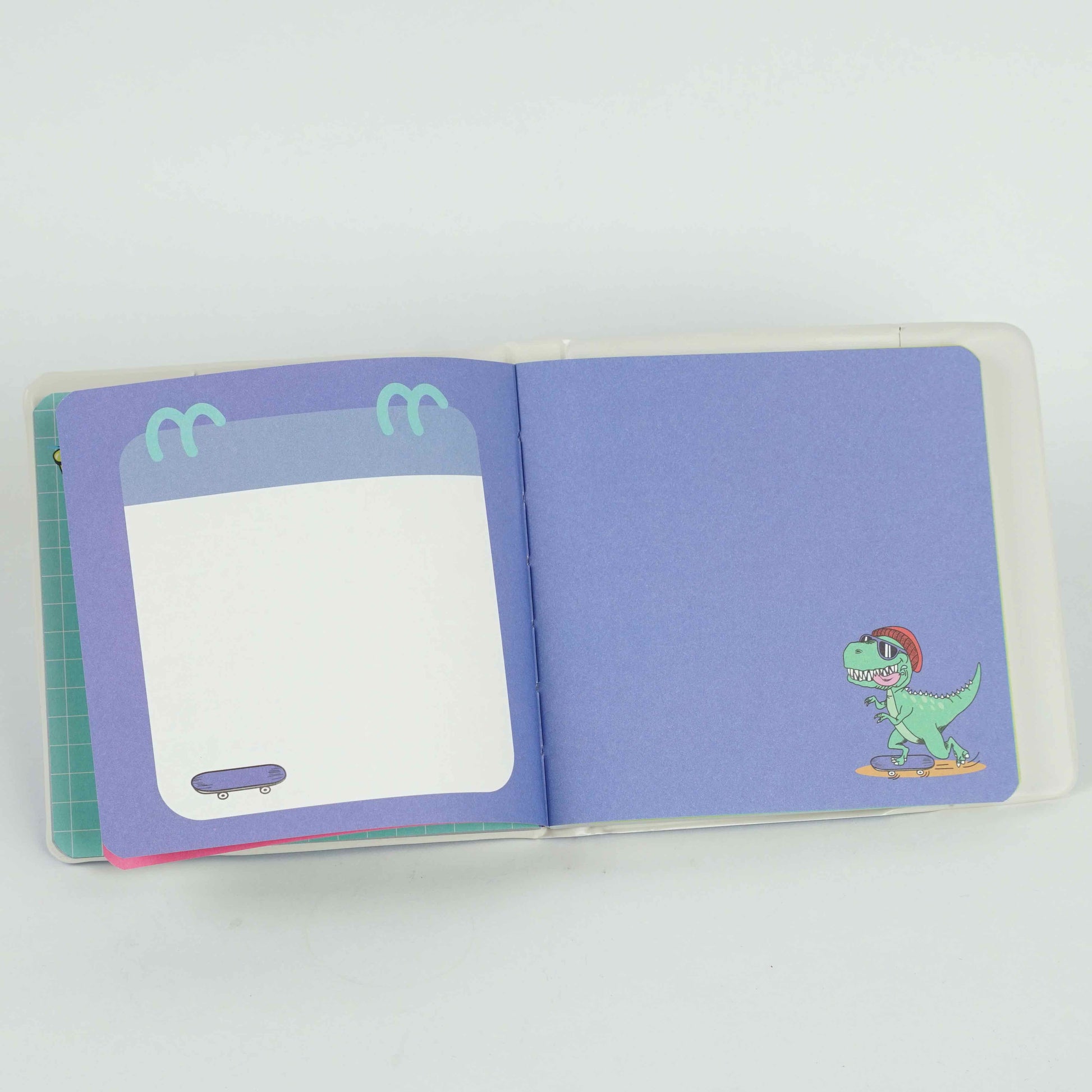 Mini notebook enfant Shark, Skate Dinosaur & Super Dinosaur HugeKoom