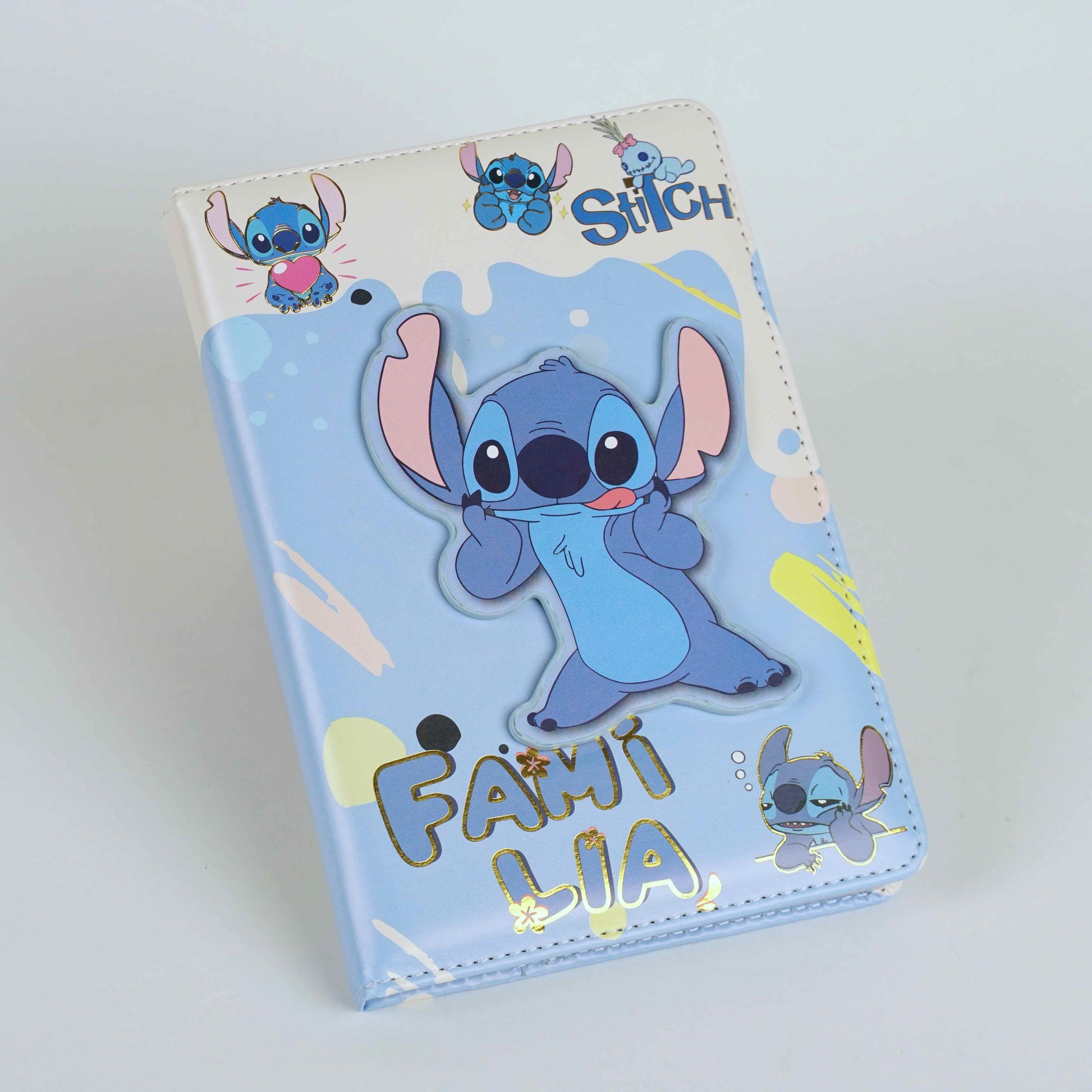 Notebook enfant Stitch – Carnet scolaire illustré HugeKoom