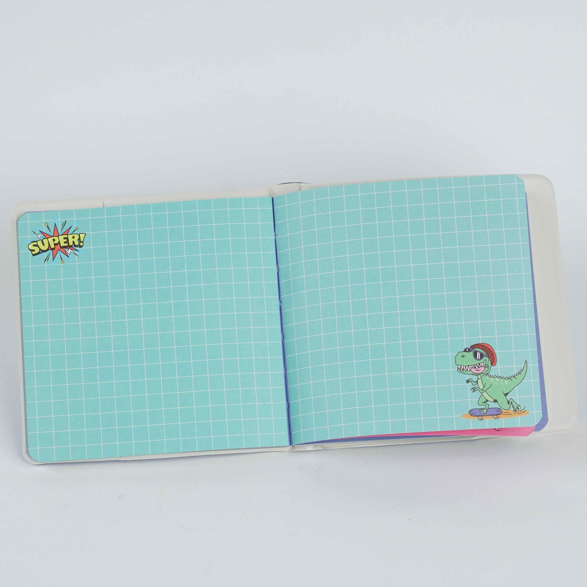 Mini notebook enfant Shark, Skate Dinosaur & Super Dinosaur HugeKoom