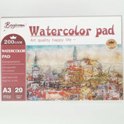 Bloc de dessin A3 200g – 20 feuilles