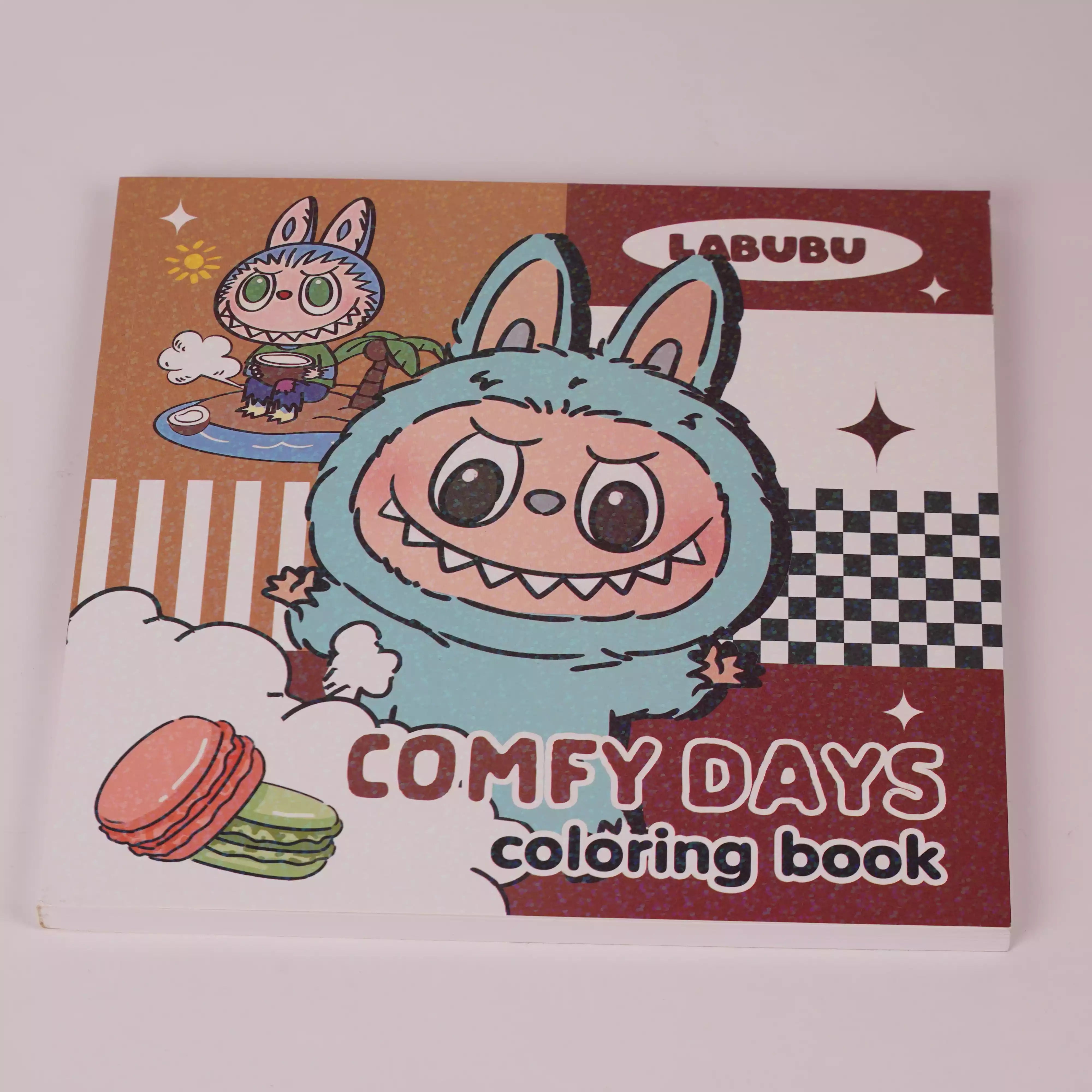 Coloring Book Labubu Comfy Days Fun Relax – Algérie | Hugeunivers