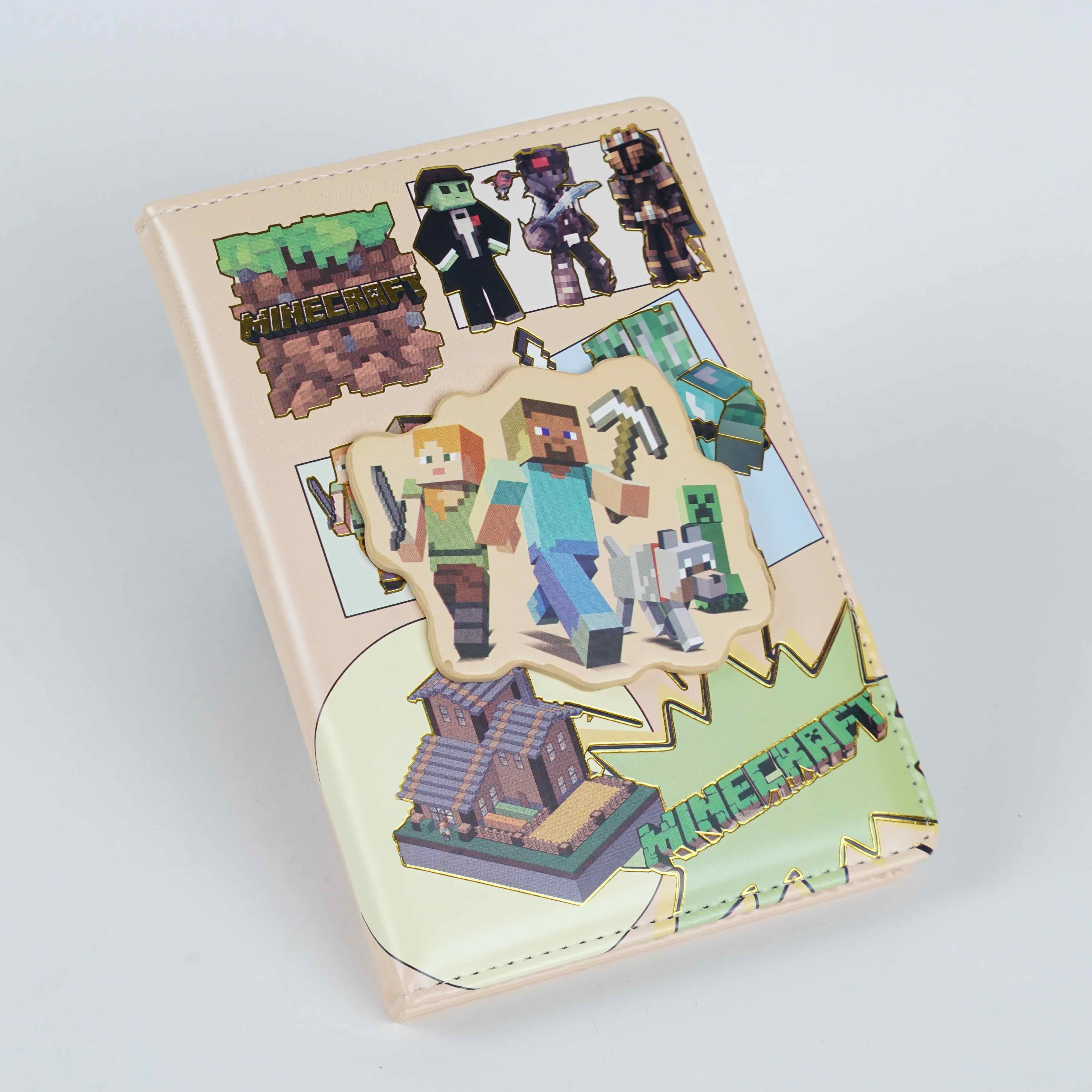 Notebook enfant Minecraft – Carnet scolaire illustré NB164
