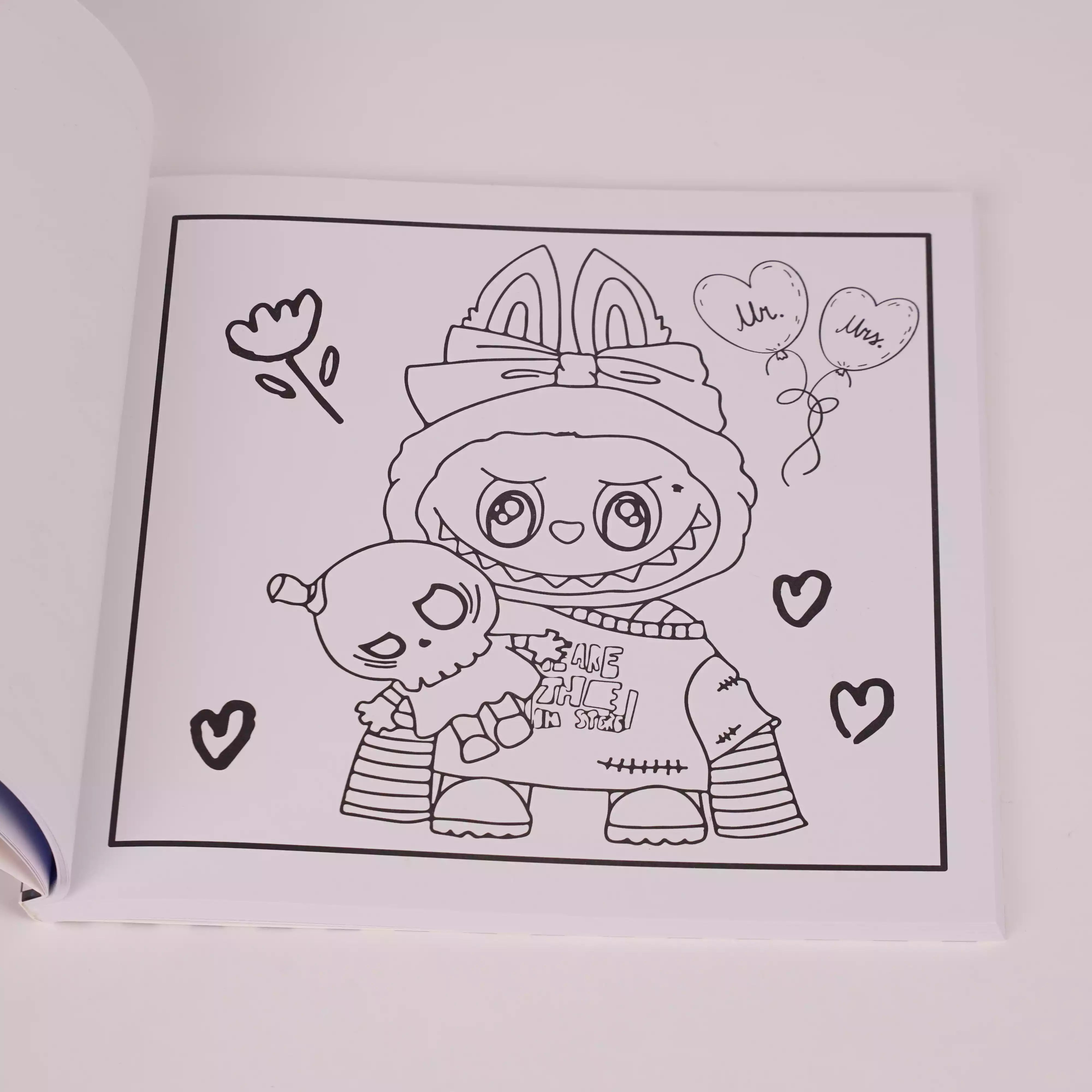 Coloring Book Comfy Days Labubu – Livre de Coloriage Fun & Relax    HU13041