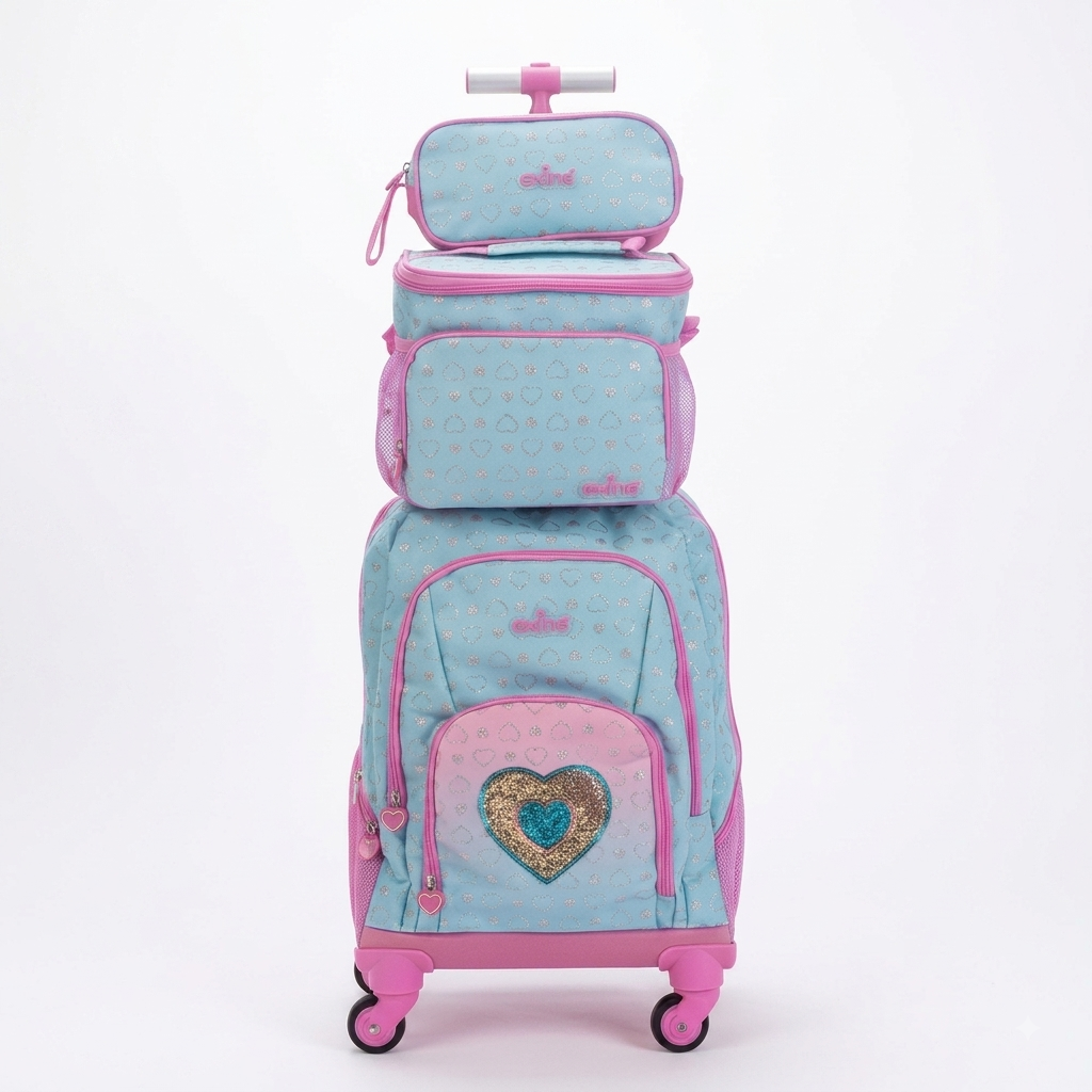 SAC A DOS EXINE 3PCS IS03808 Fille